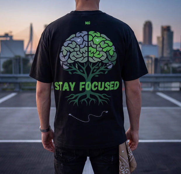 MoGrosso_stay_focused t shirt black
